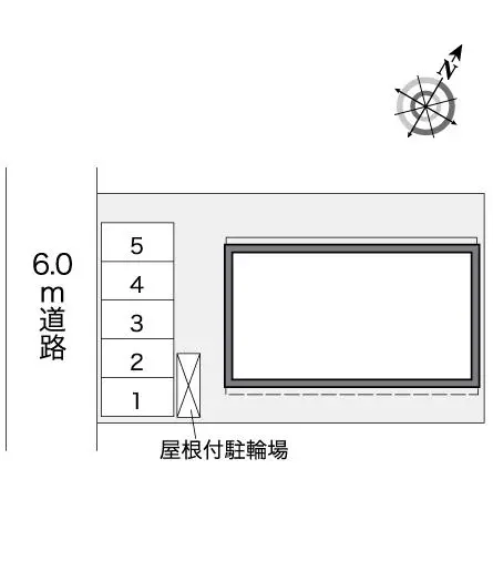 ★手数料０円★安城市住吉町荒曽根 月極駐車場